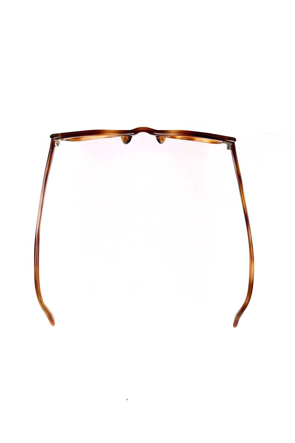 1960s FRANCE VINTAGE EYEGLASS HONEY AMBER - OPT-853