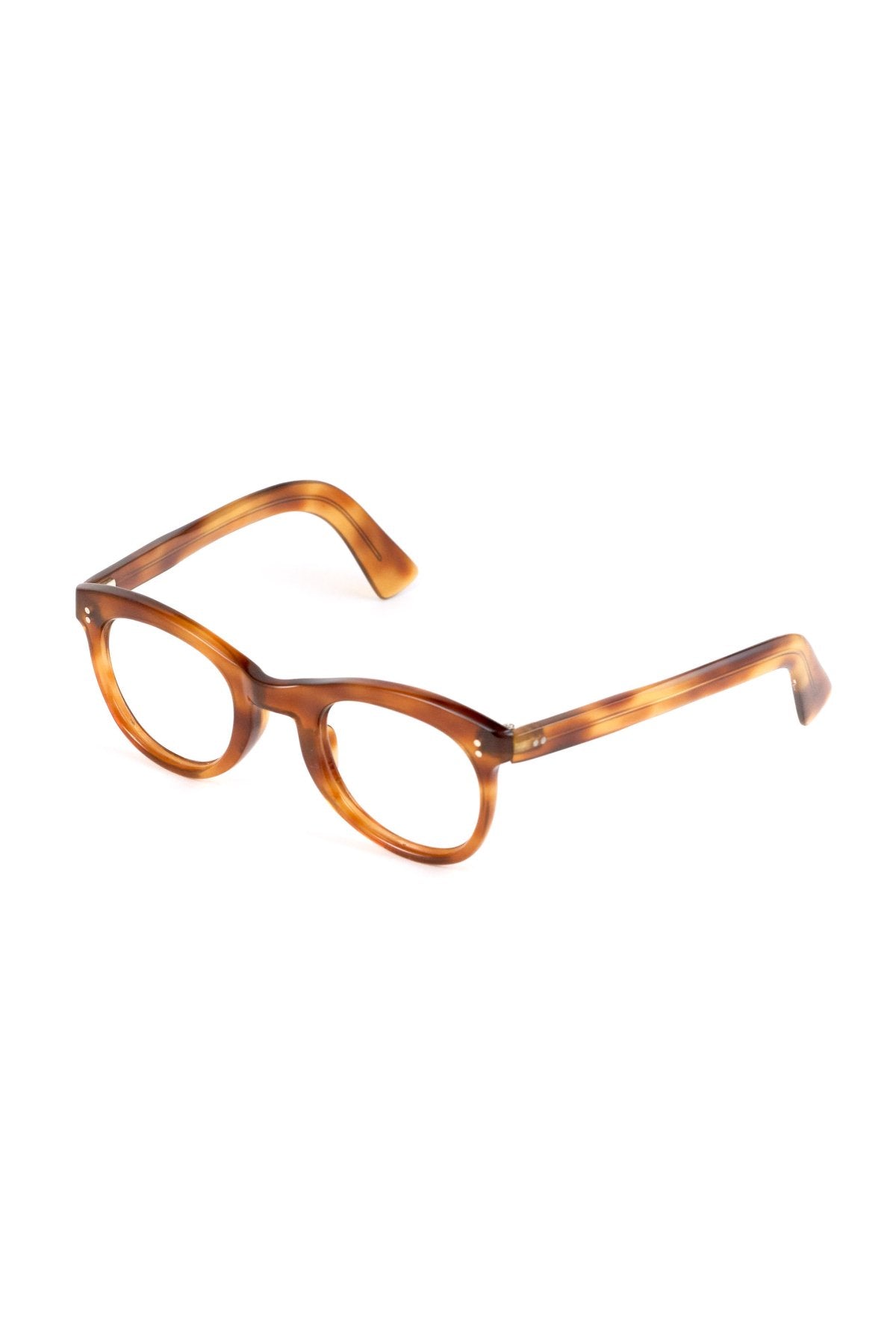 1950s FRANCE VINTAGE EYEGLASS HONEY AMBER - OPT-854