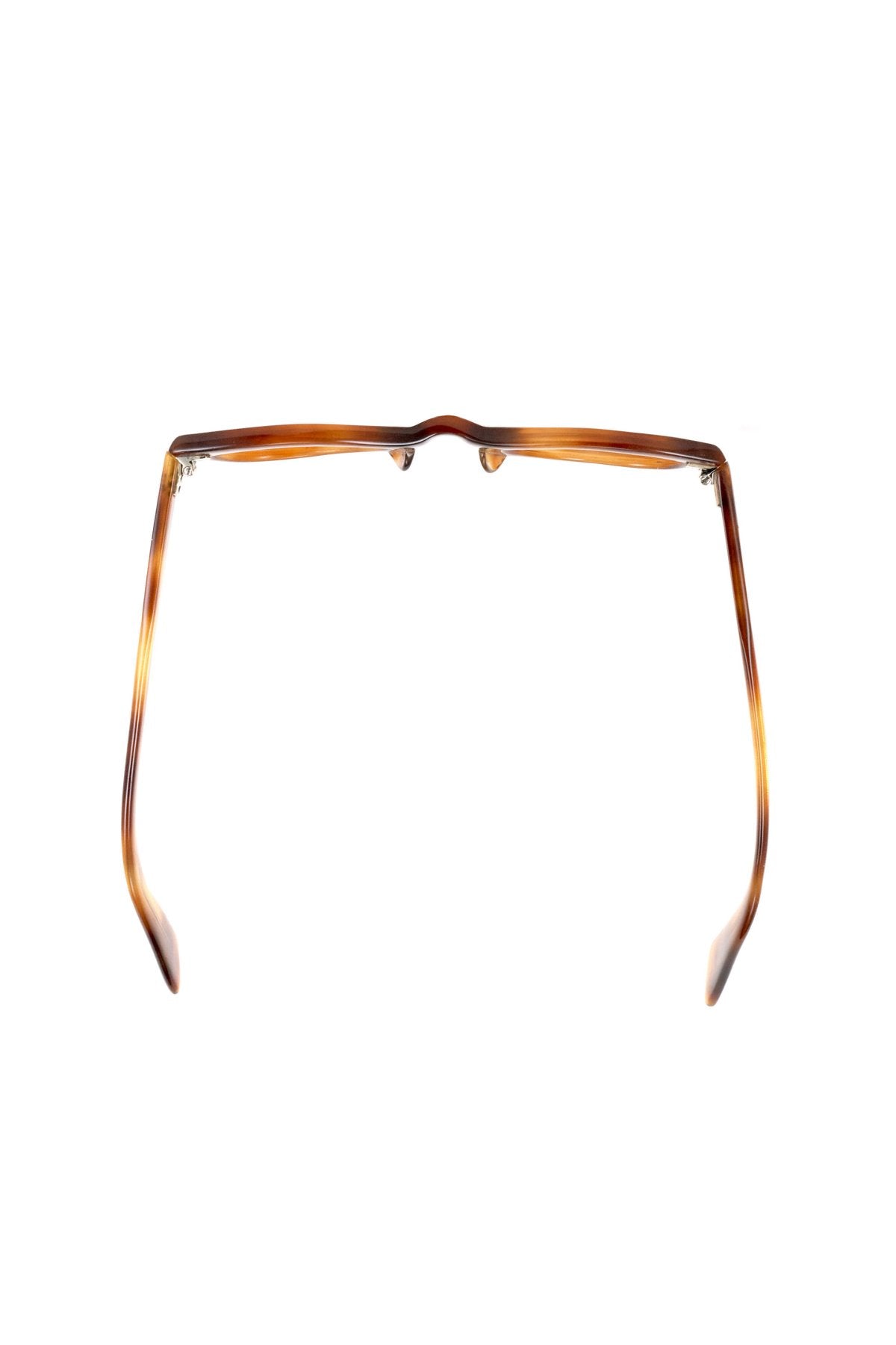 1950s FRANCE VINTAGE EYEGLASS HONEY AMBER - OPT-854