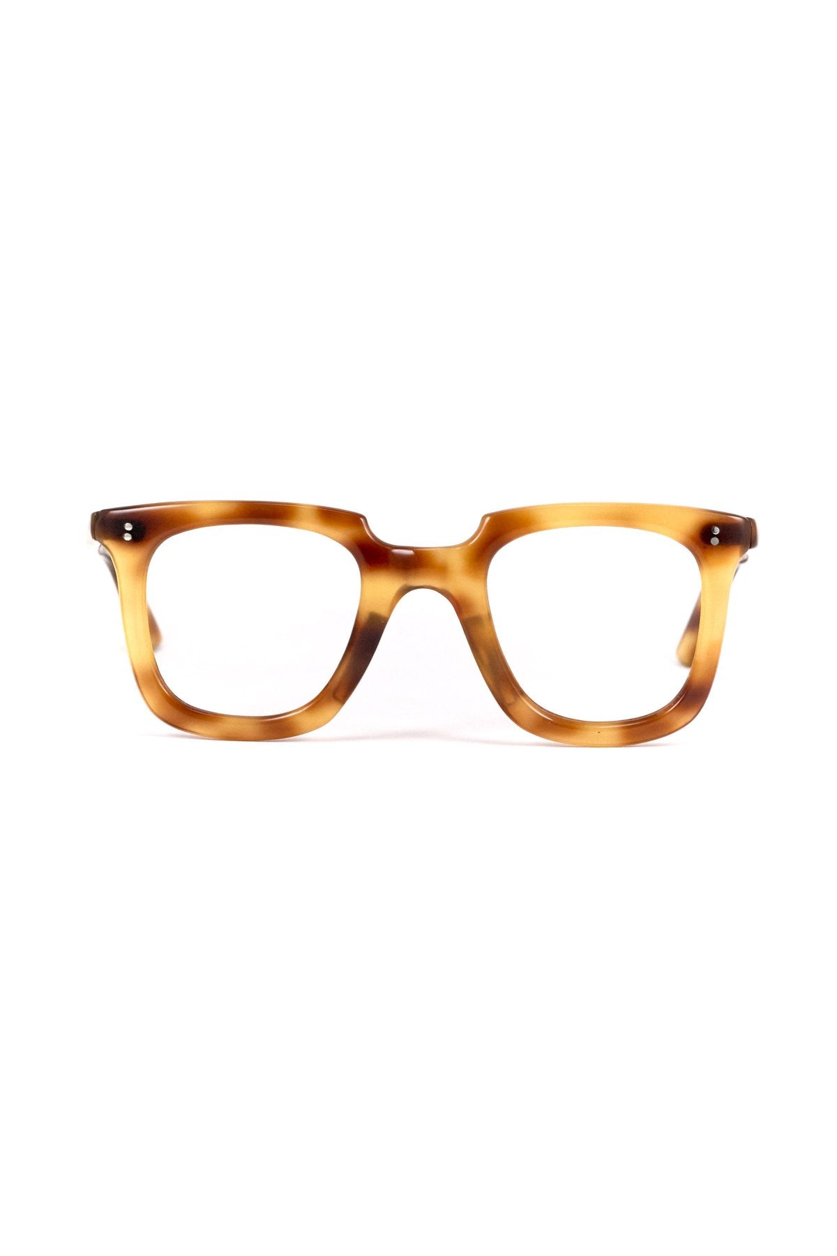 1950s FRANCE VINTAGE EYEGLASS HONEY AMBER - OPT-855