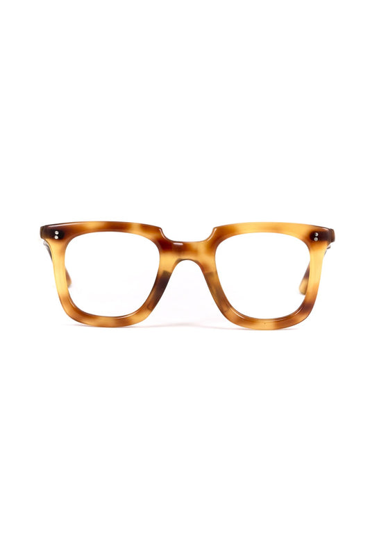 1950s FRANCE VINTAGE EYEGLASS HONEY AMBER - OPT-855