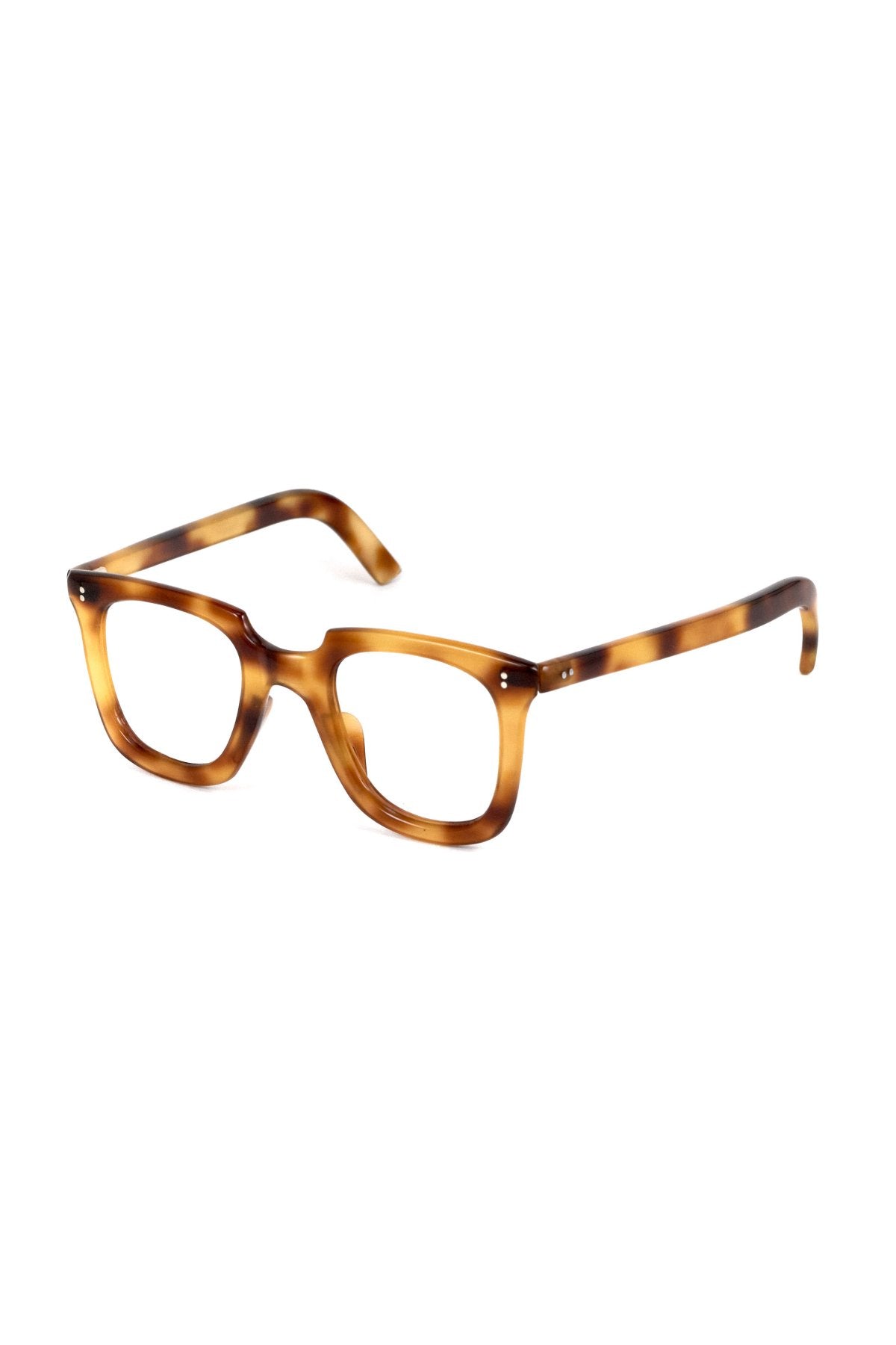 1950s FRANCE VINTAGE EYEGLASS HONEY AMBER - OPT-855