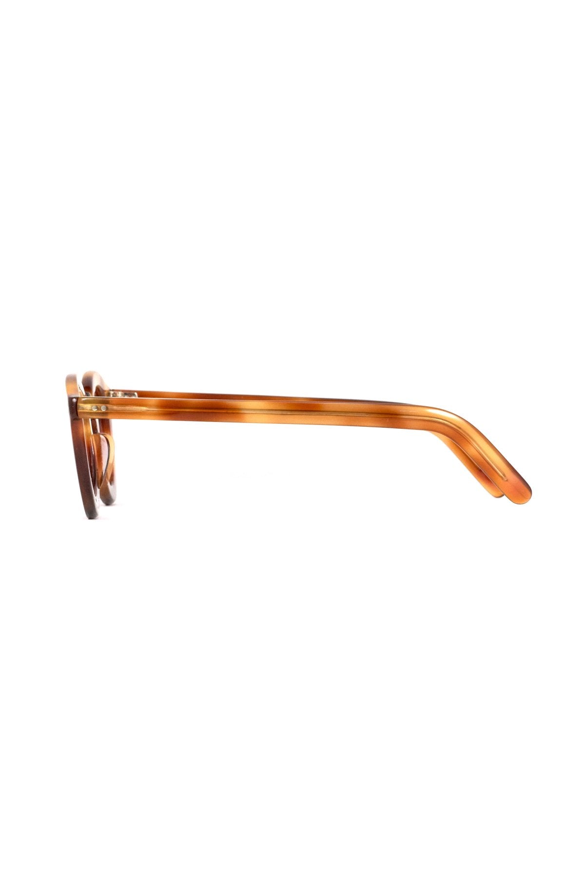 1950s ★★★ - SPECIAL FRANCE VINTAGE EYEGLASS HONEY AMBER - OPT-856