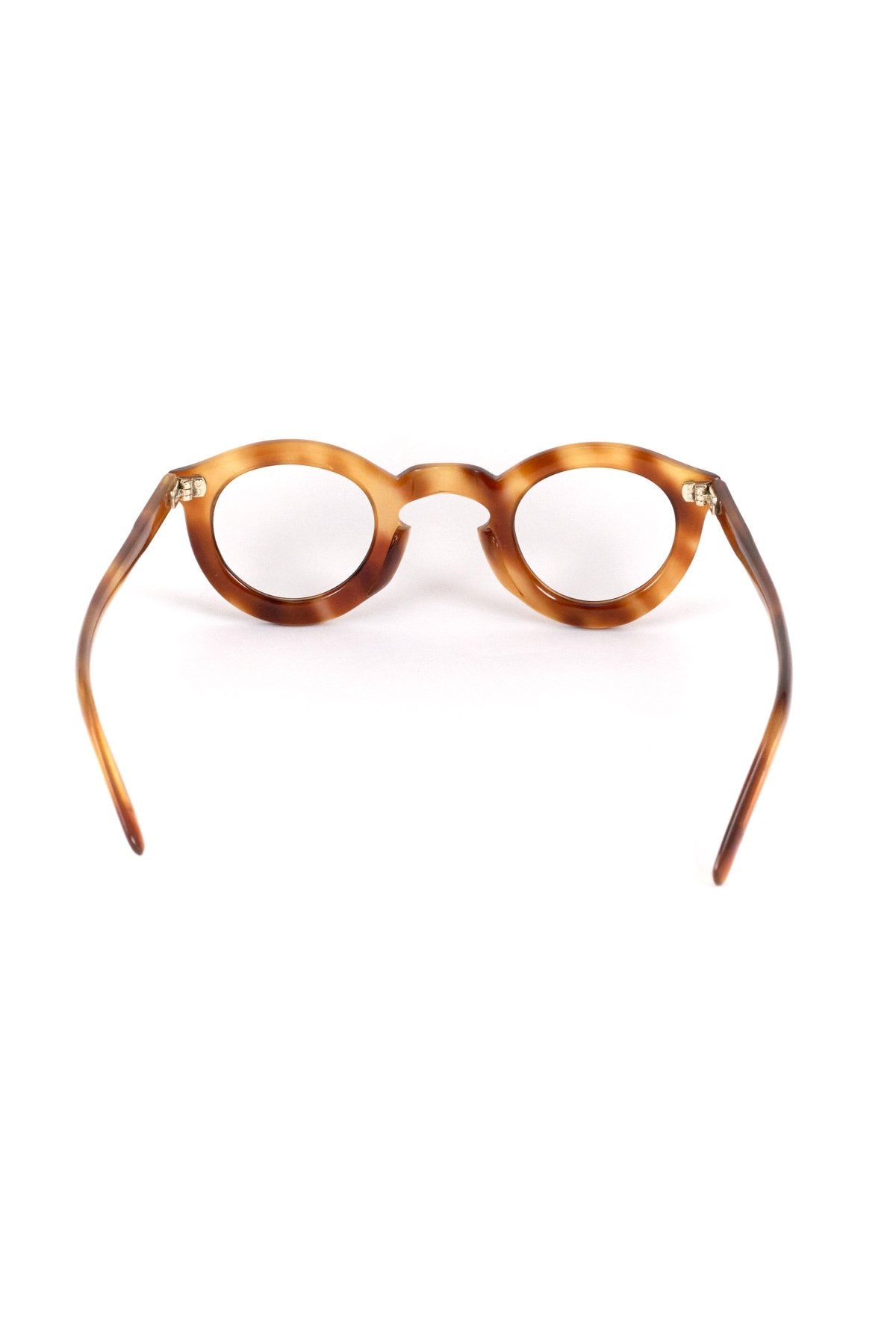 1950s ★★★ - SPECIAL FRANCE VINTAGE EYEGLASS HONEY AMBER - OPT-856