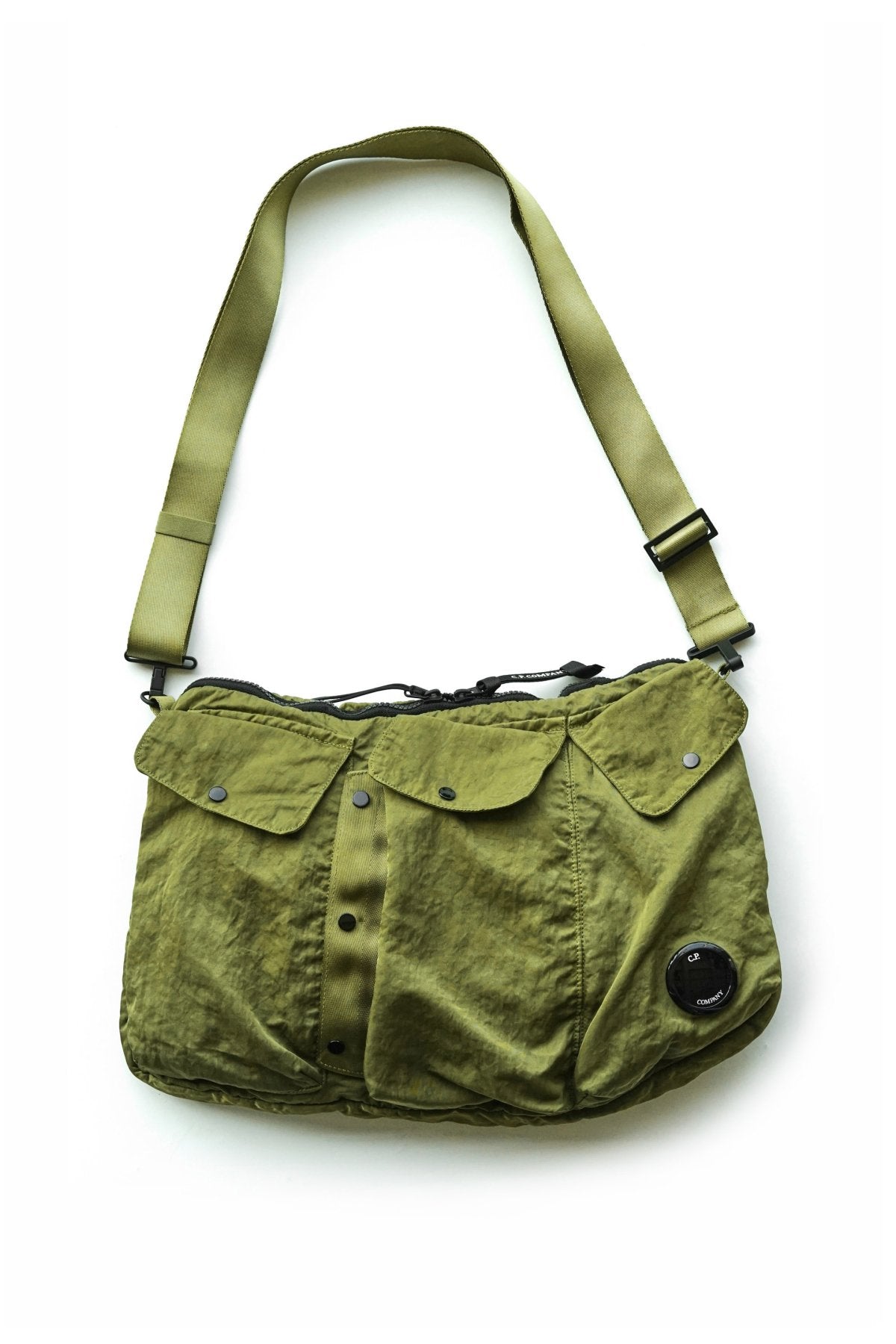 C.P. COMPANY - NYLON B UTILITY PACK - GREEN MOSS