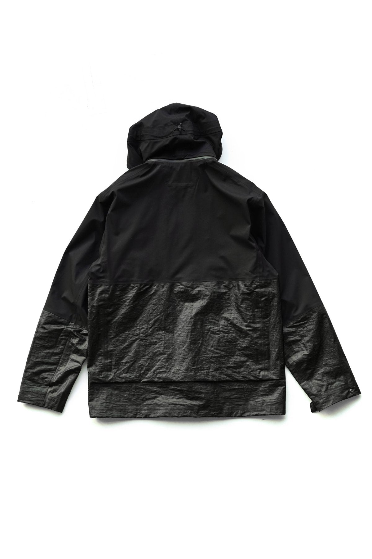 C.P. COMPANY - GORE-TEX 3L INFINIUM MIXED LA MILLE JACKET - BLACK