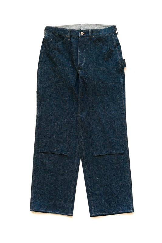 OLD JOE - DOUBLE CLOTH FRONT TROUSER - INDIGO