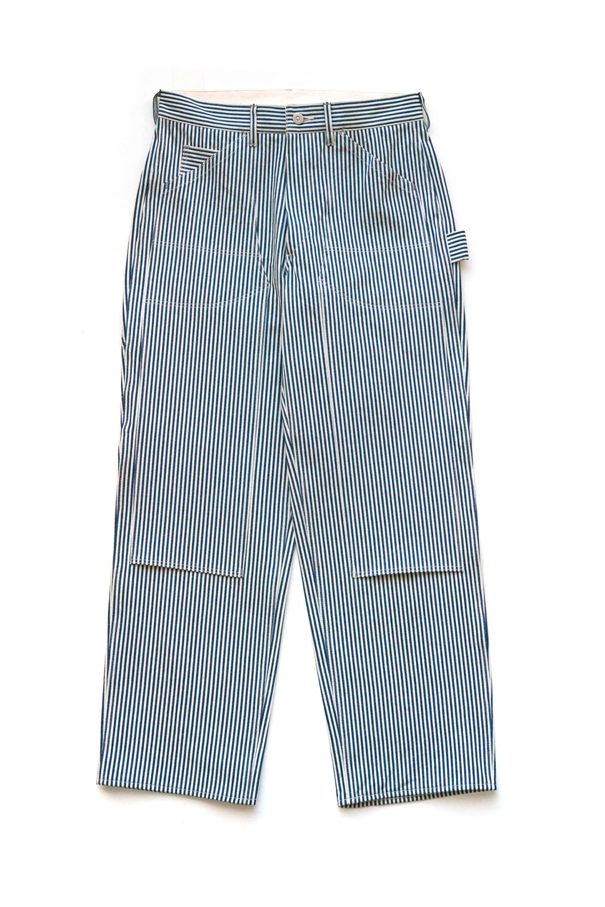 OLD JOE - DOUBLE CLOTH FRONT TROUSER - STRIPE