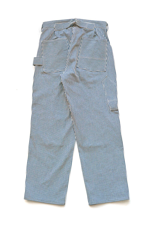 OLD JOE - DOUBLE CLOTH FRONT TROUSER - STRIPE