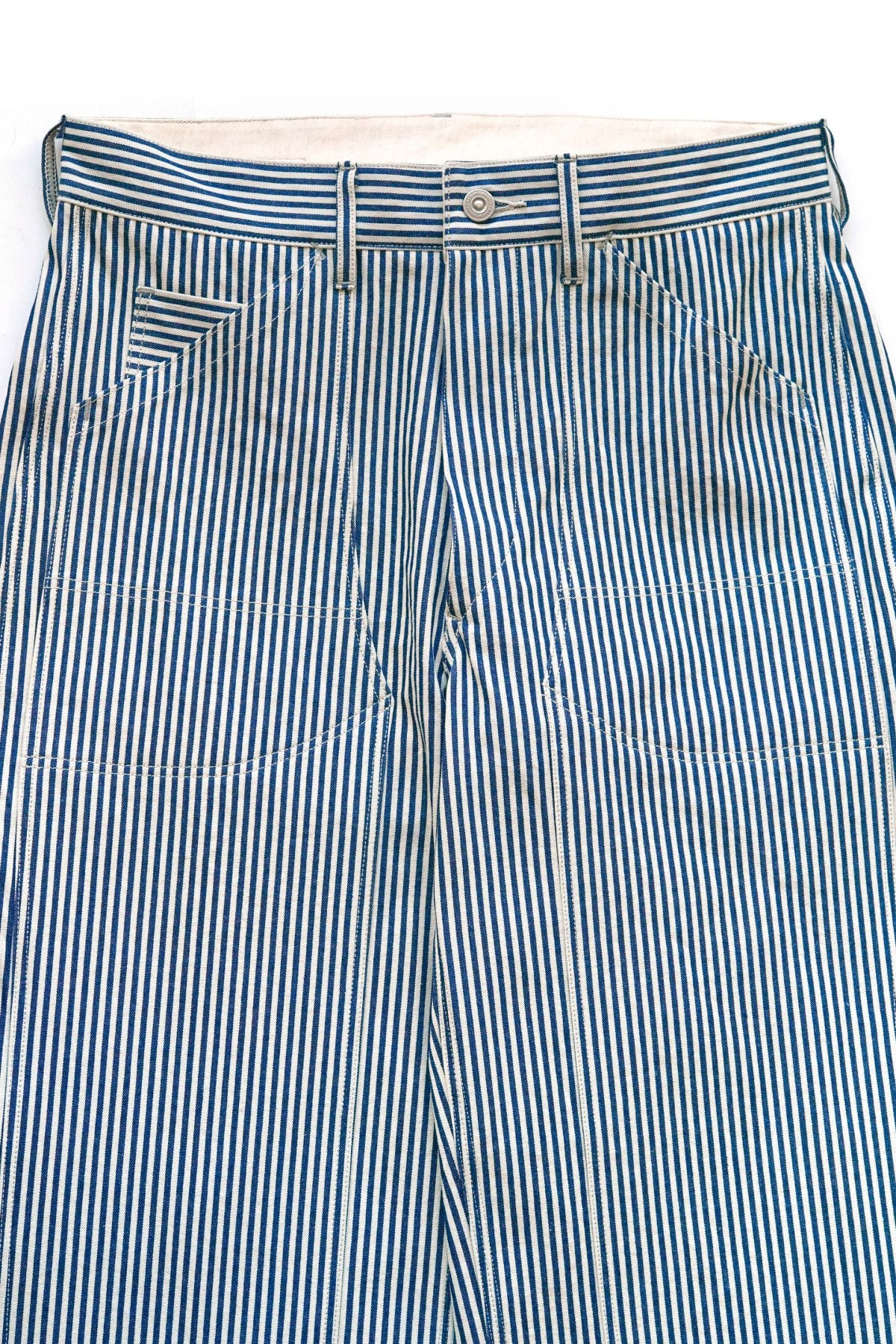 OLD JOE - DOUBLE CLOTH FRONT TROUSER - STRIPE