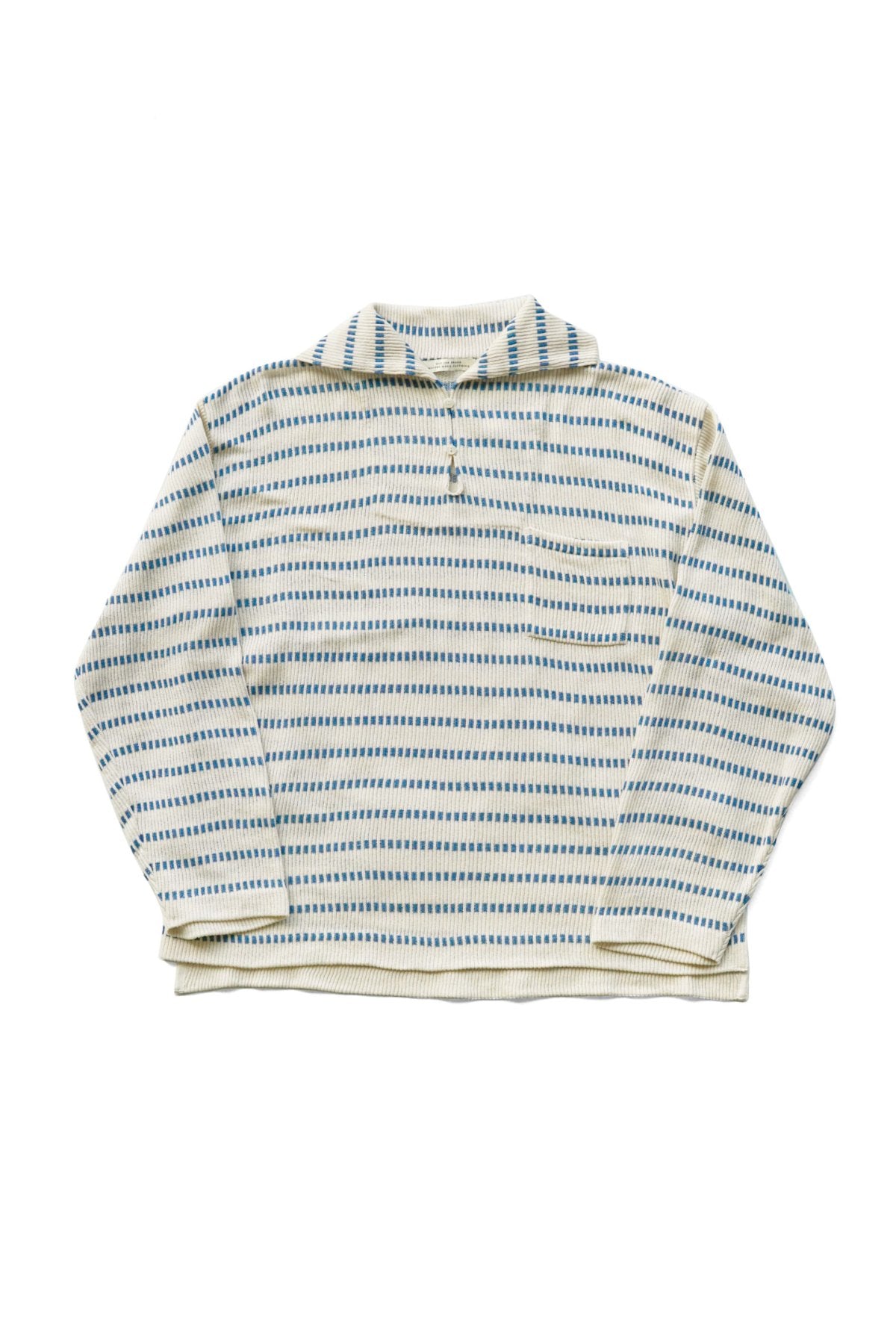 OLD JOE - EARLY BASQUE STRIPE SKIPPER - NATURAL x INDIGO