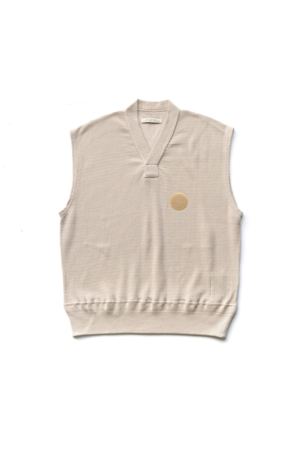 OLD JOE - WAVY RIB SPORTS VEST - MINK