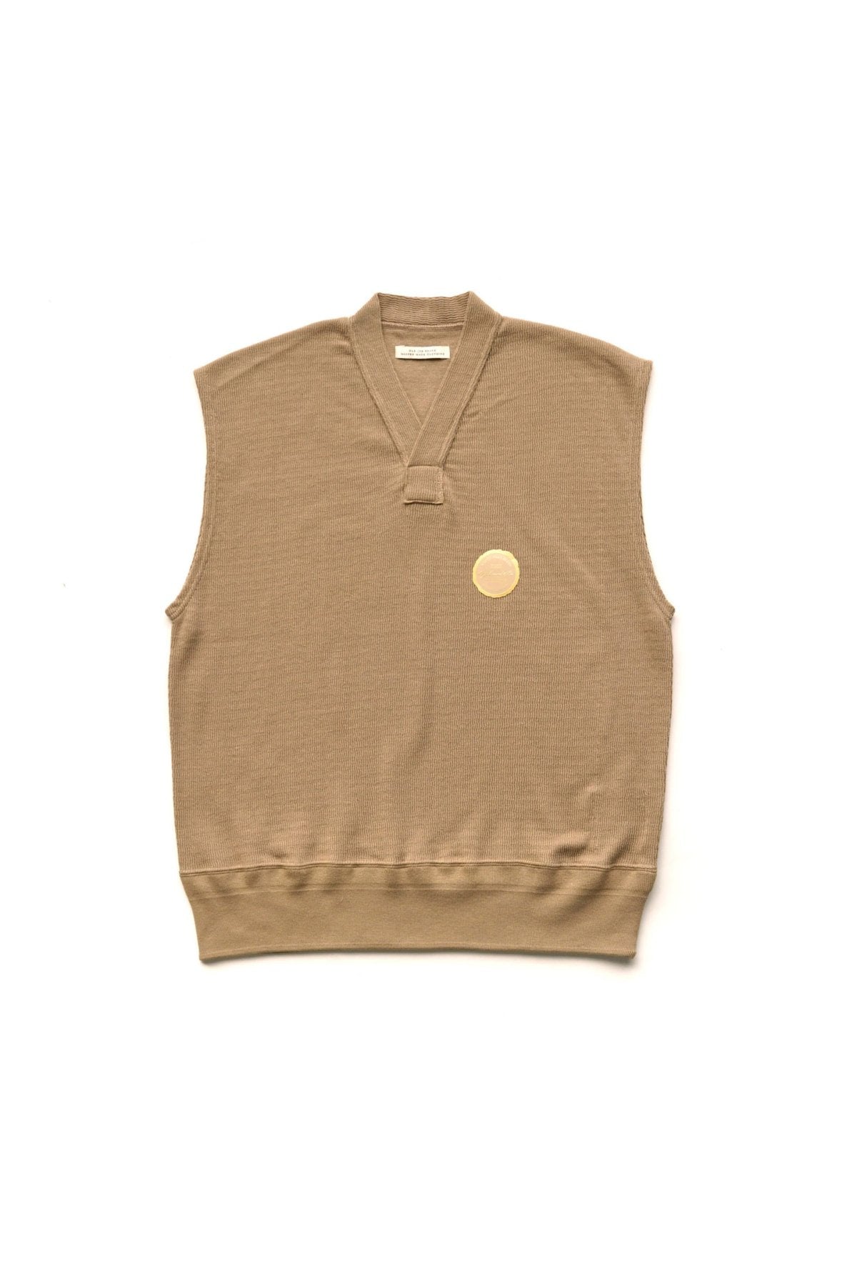 OLD JOE - WAVY RIB SPORTS VEST - DUNE