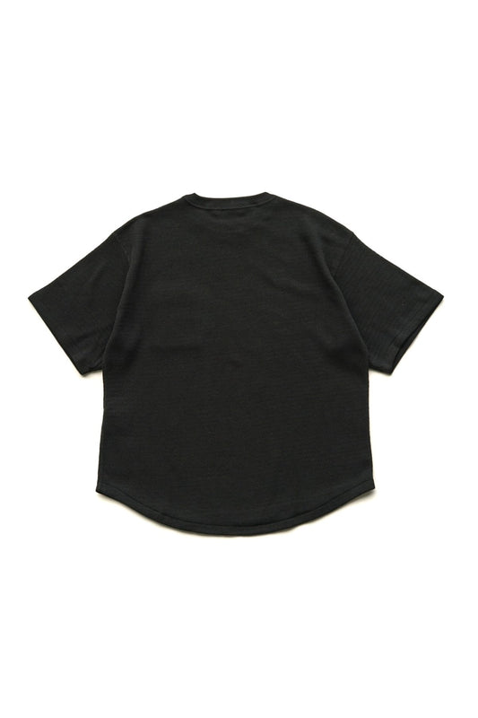 OLD JOE ★★★ - EXCLUSIVE WAVY RIB SPORTS SHIRTS - TYPE S/S - BLACK