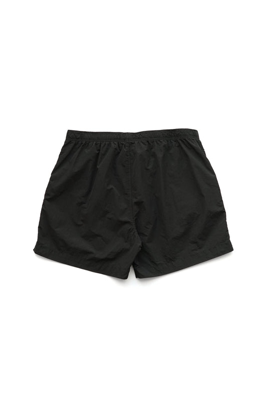 C.P. COMPANY - FLATT NYLON BEACH SHORTS - BLACK