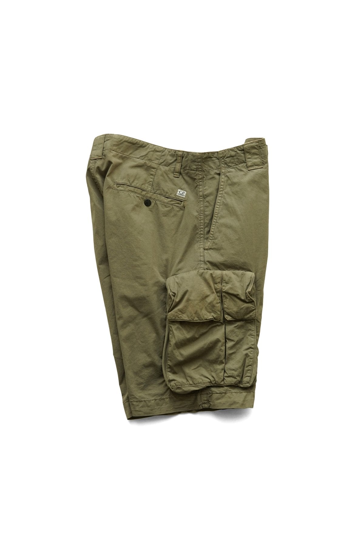 C.P. COMPANY - TWILL STRETCH UTILITY SHORTS - SENECA ROCK