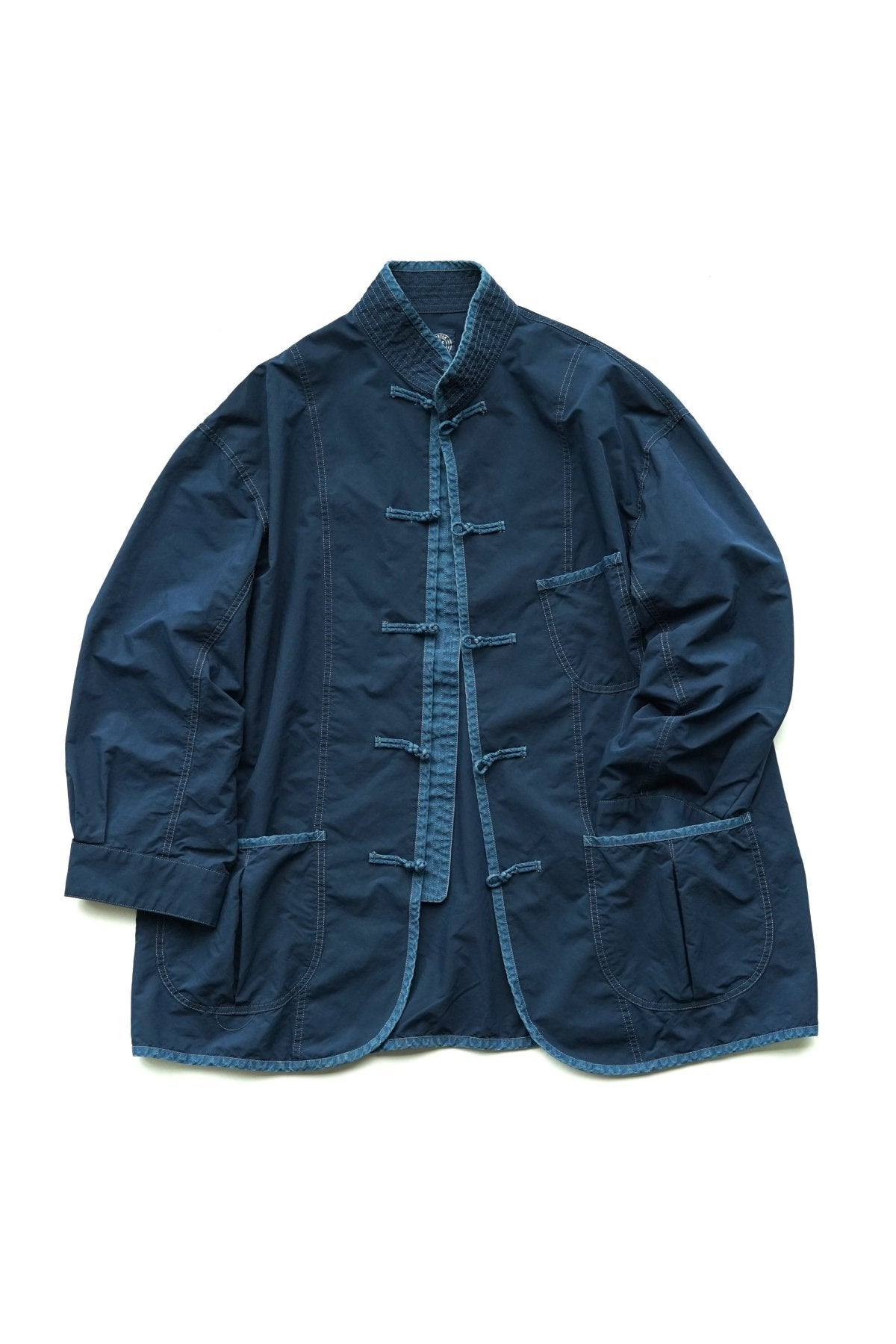 Porter Classic - WEATHER CHINESE COAT - NAVY