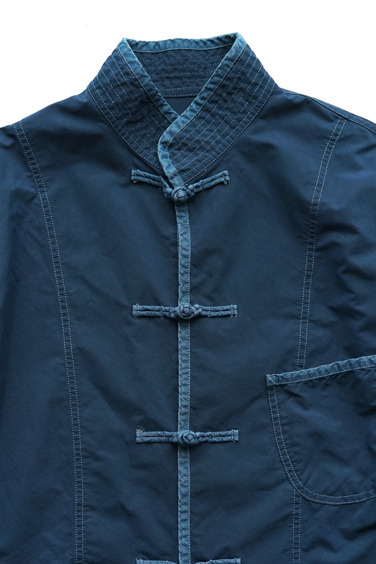 Porter Classic - WEATHER CHINESE COAT - NAVY