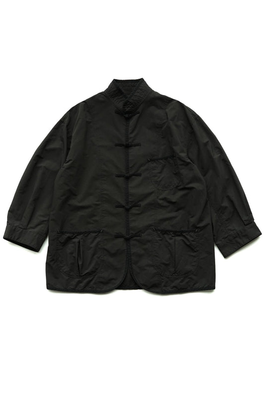 Porter Classic - WEATHER CHINESE COAT - BLACK