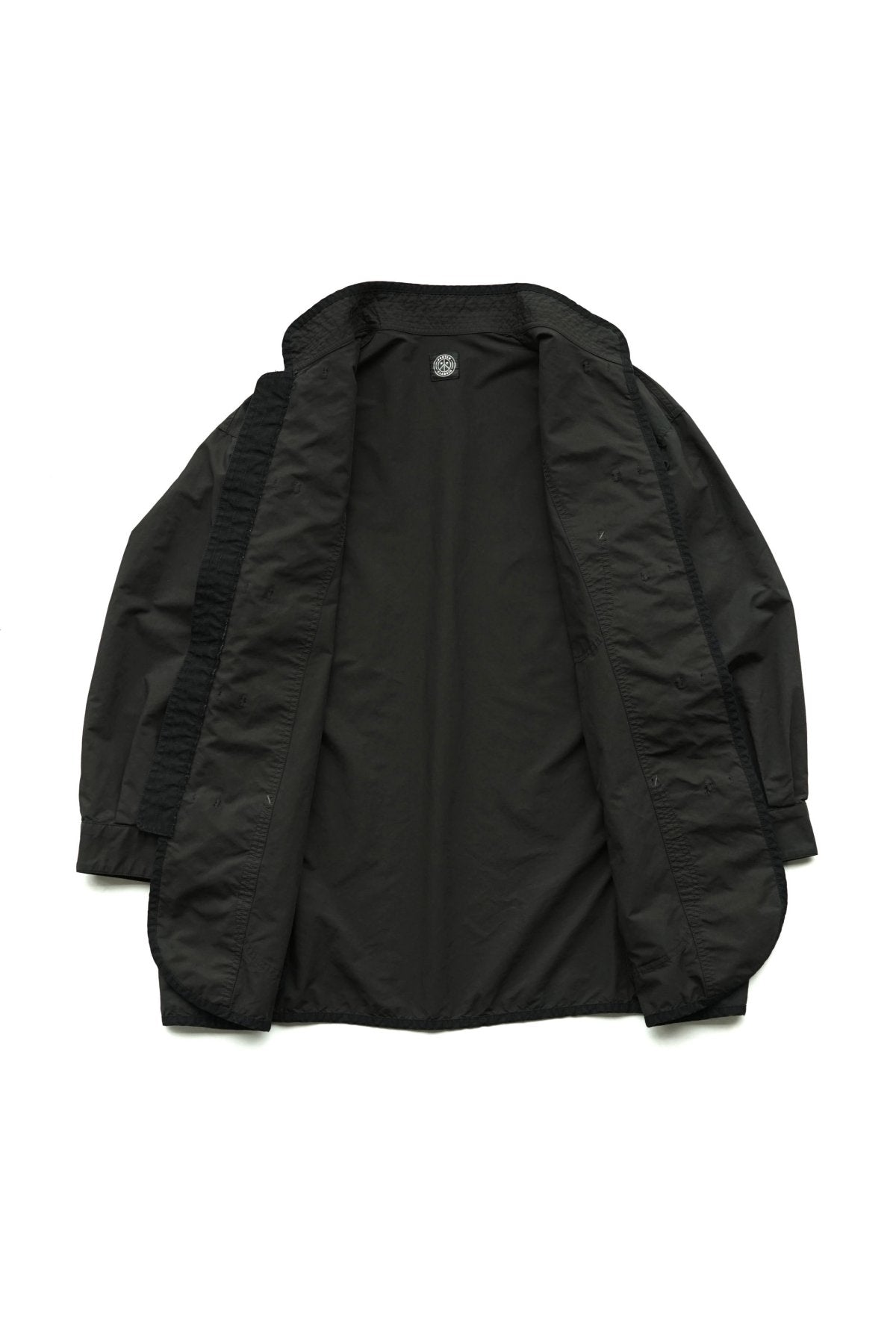 Porter Classic - WEATHER CHINESE COAT - BLACK