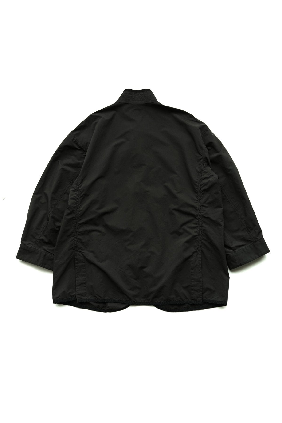 Porter Classic - WEATHER CHINESE COAT - BLACK