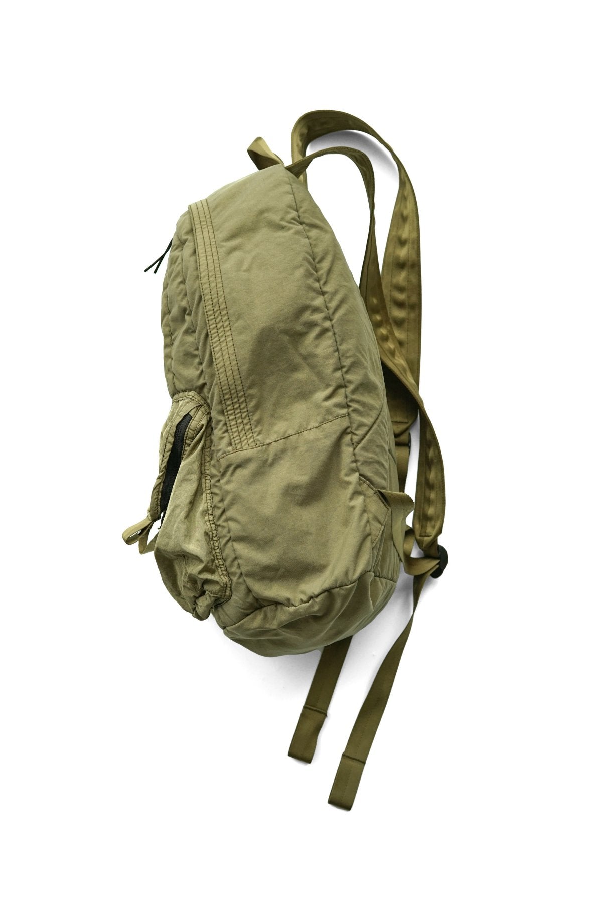 C.P. COMPANY - TAYLON P MIXED BACKPACK - IVY GREEN