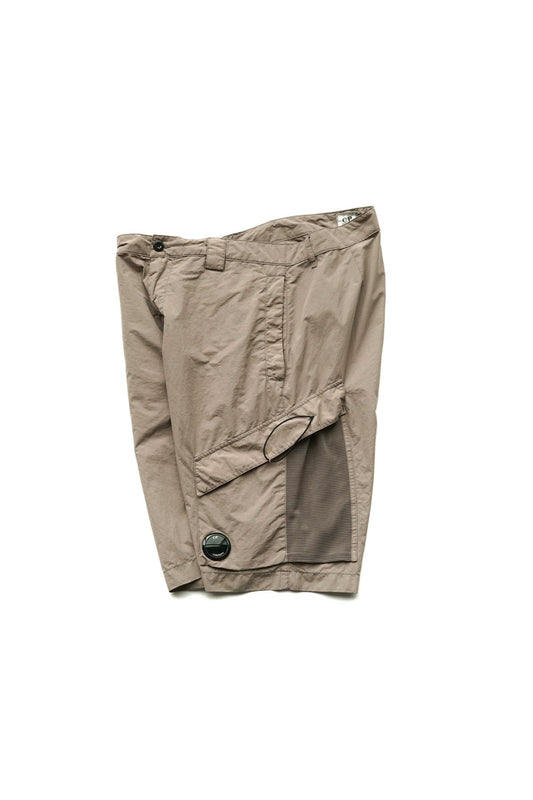 C.P. COMPANY - FLATT NYLON CARGO SHORTS - SENECA ROCK