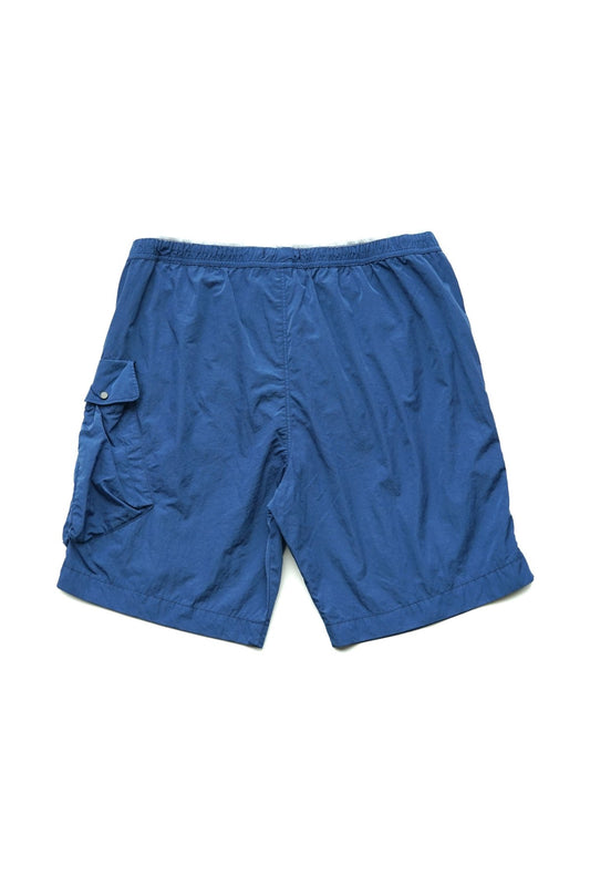 C.P. COMPANY - CHROME BEACH SHORTS - BLUE QUARTZ