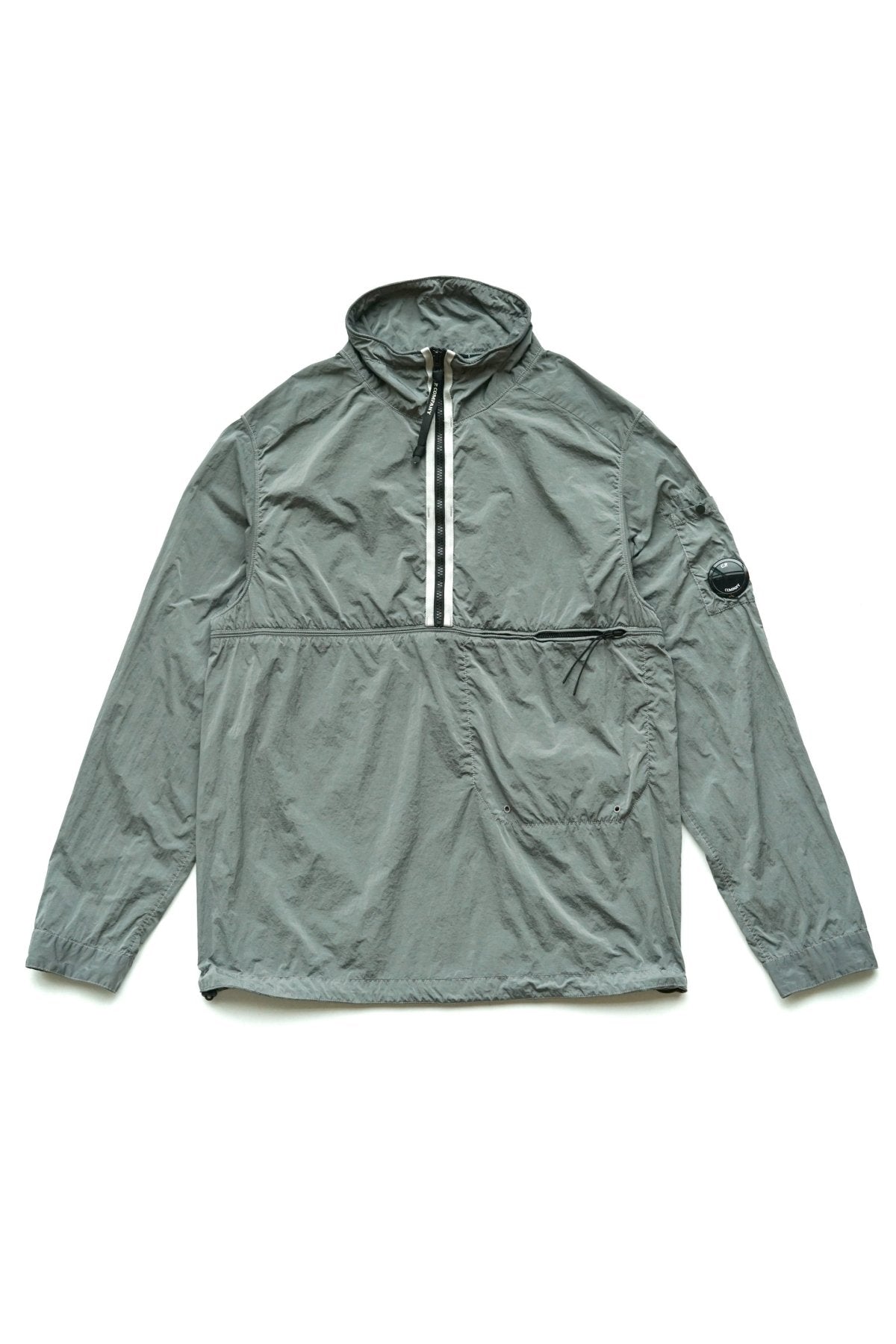 C.P. COMPANY - CR-L HALF ZIP OVERSHIRT - GRIFFIN GRAY