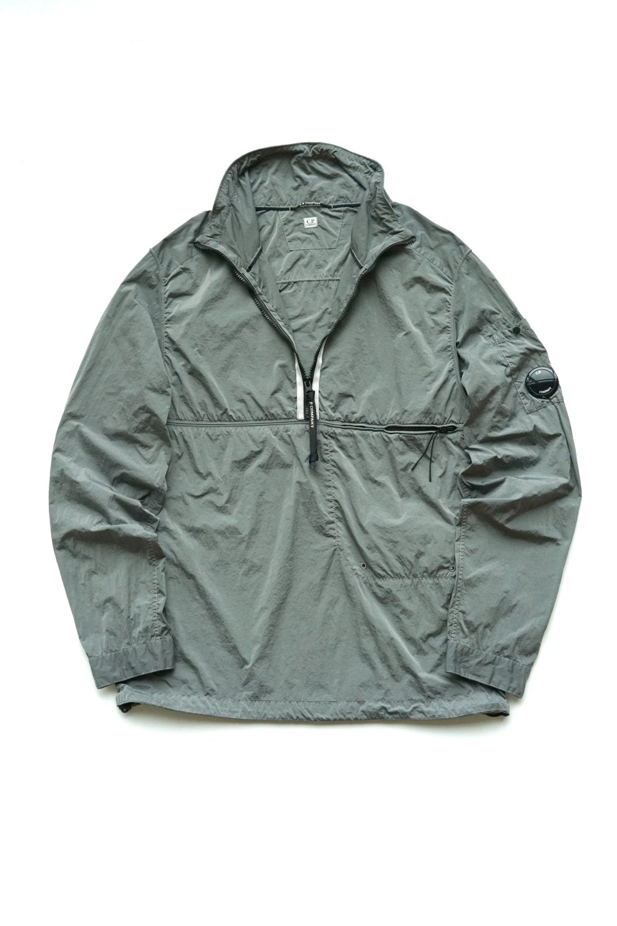 C.P. COMPANY - CR-L HALF ZIP OVERSHIRT - GRIFFIN GRAY