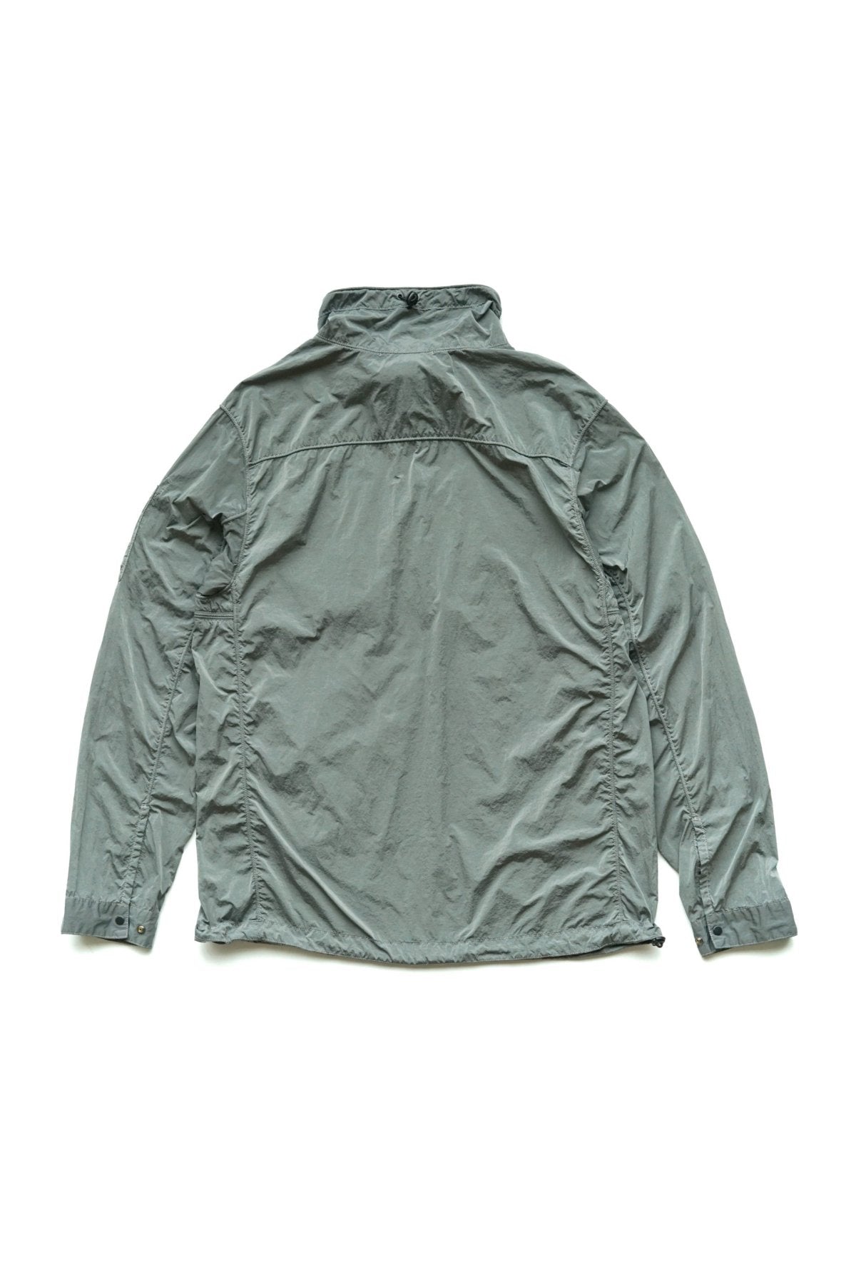 C.P. COMPANY - CR-L HALF ZIP OVERSHIRT - GRIFFIN GRAY