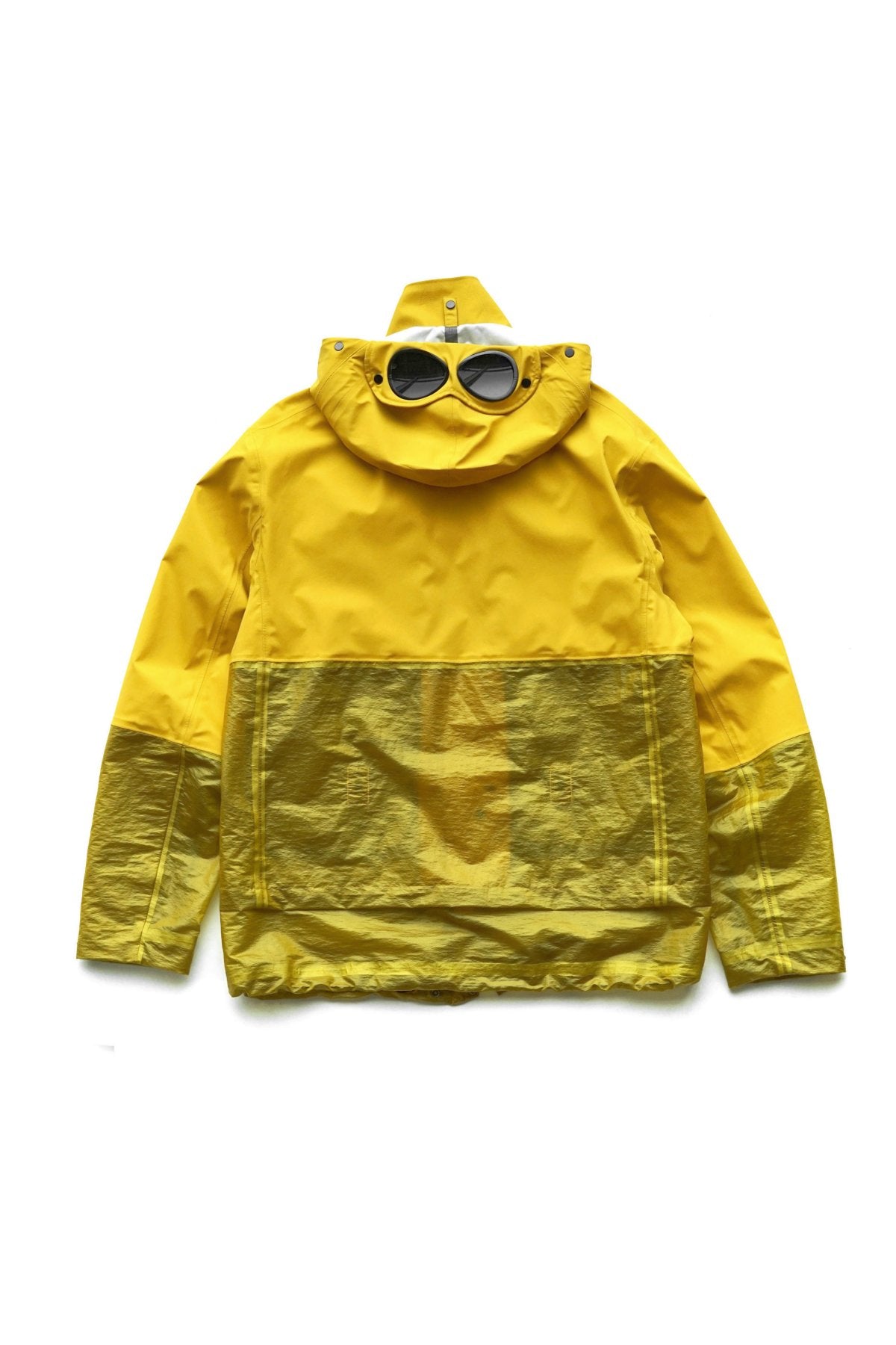 C.P. COMPANY - GORE-TEX 3L INFINIUM MIXED LA MILLE JACKET - NUGGET GOLD