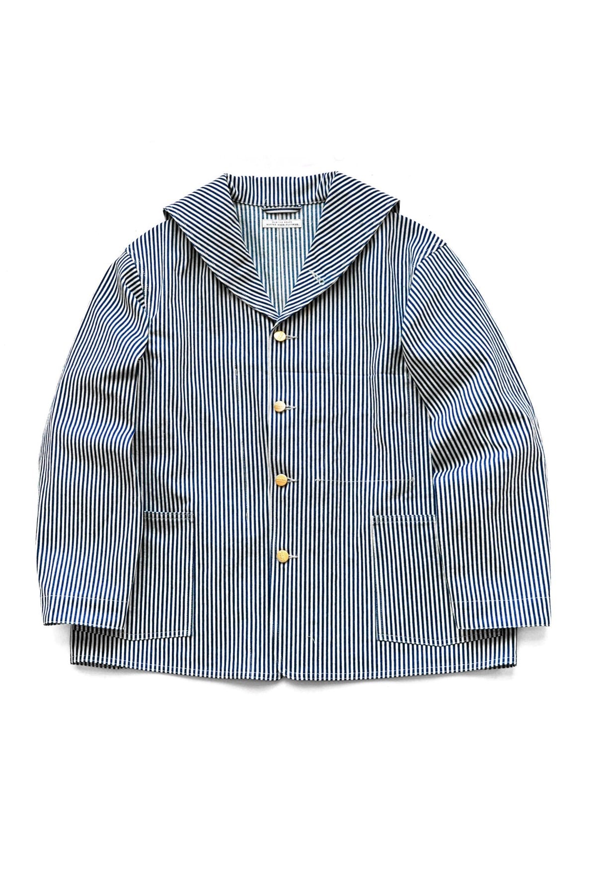 OLD JOE - SAILOR COLLAR CHORE JACKET - STRIPE