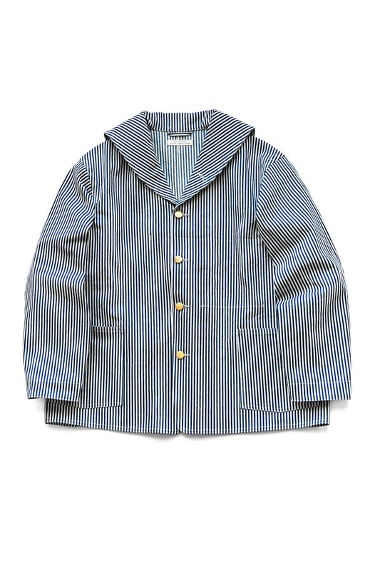 OLD JOE - SAILOR COLLAR CHORE JACKET - STRIPE