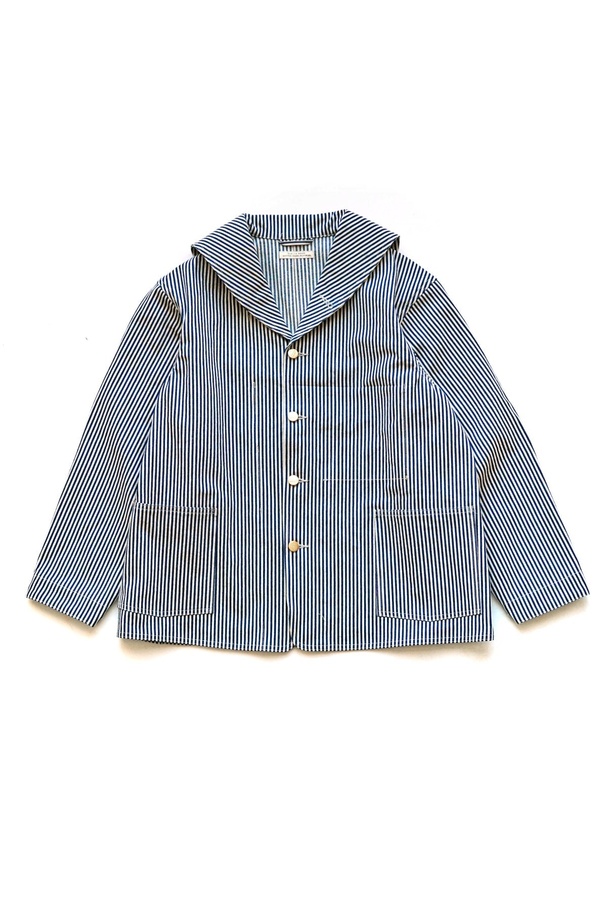 OLD JOE - SAILOR COLLAR CHORE JACKET - STRIPE