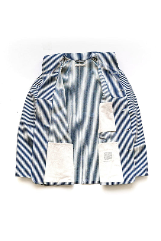 OLD JOE - SAILOR COLLAR CHORE JACKET - STRIPE