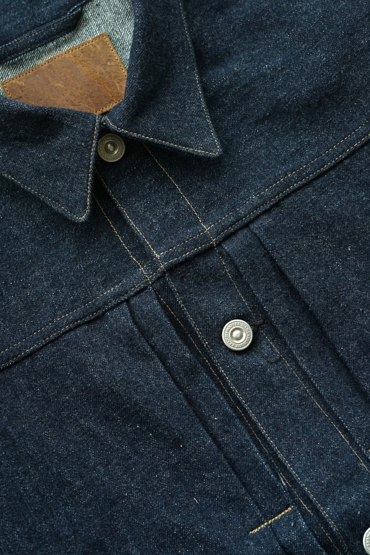 OLD JOE - RIVETED ONE POCKET JEAN JACKET - INDIGO