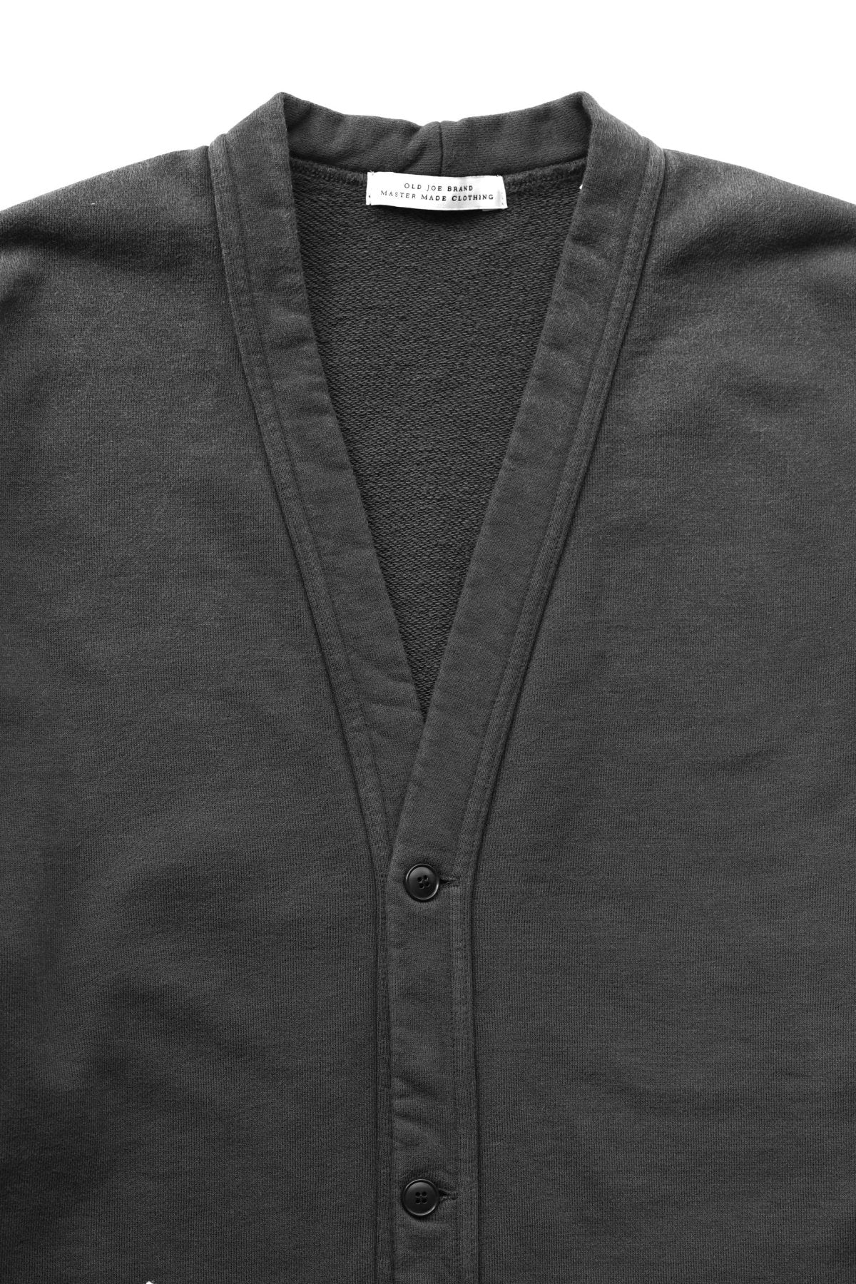 OLD JOE - PATINA SWEAT BUTTON CARDY - GRAPHITE