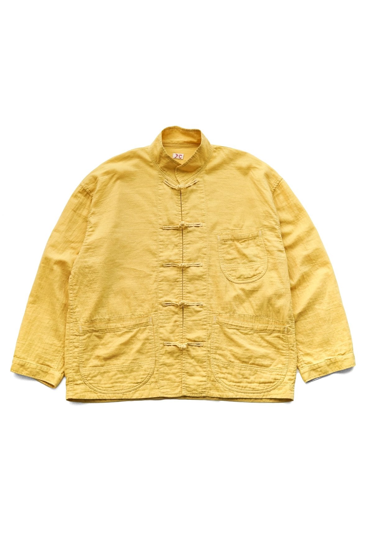 Porter Classic - GAUZE CHINESE JACKET - YELLOW