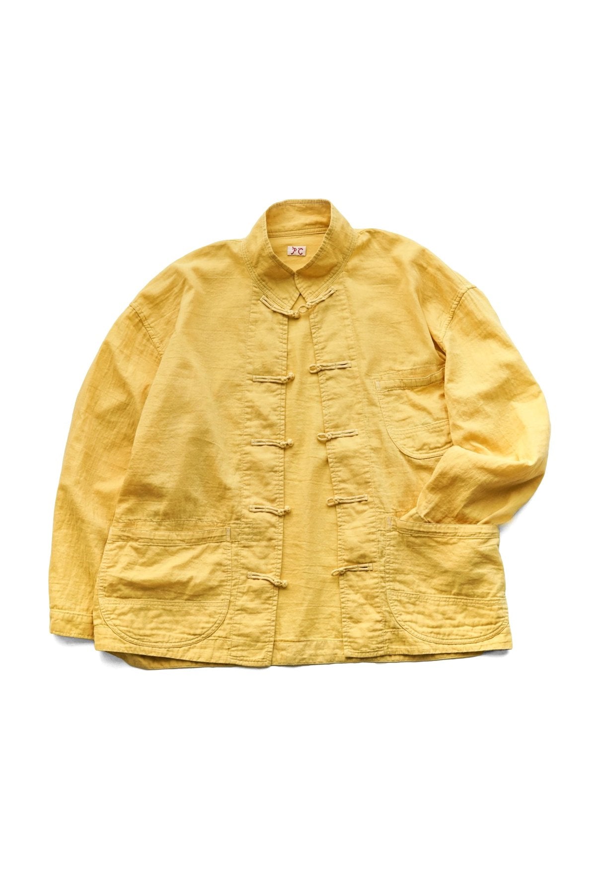 Porter Classic - GAUZE CHINESE JACKET - YELLOW