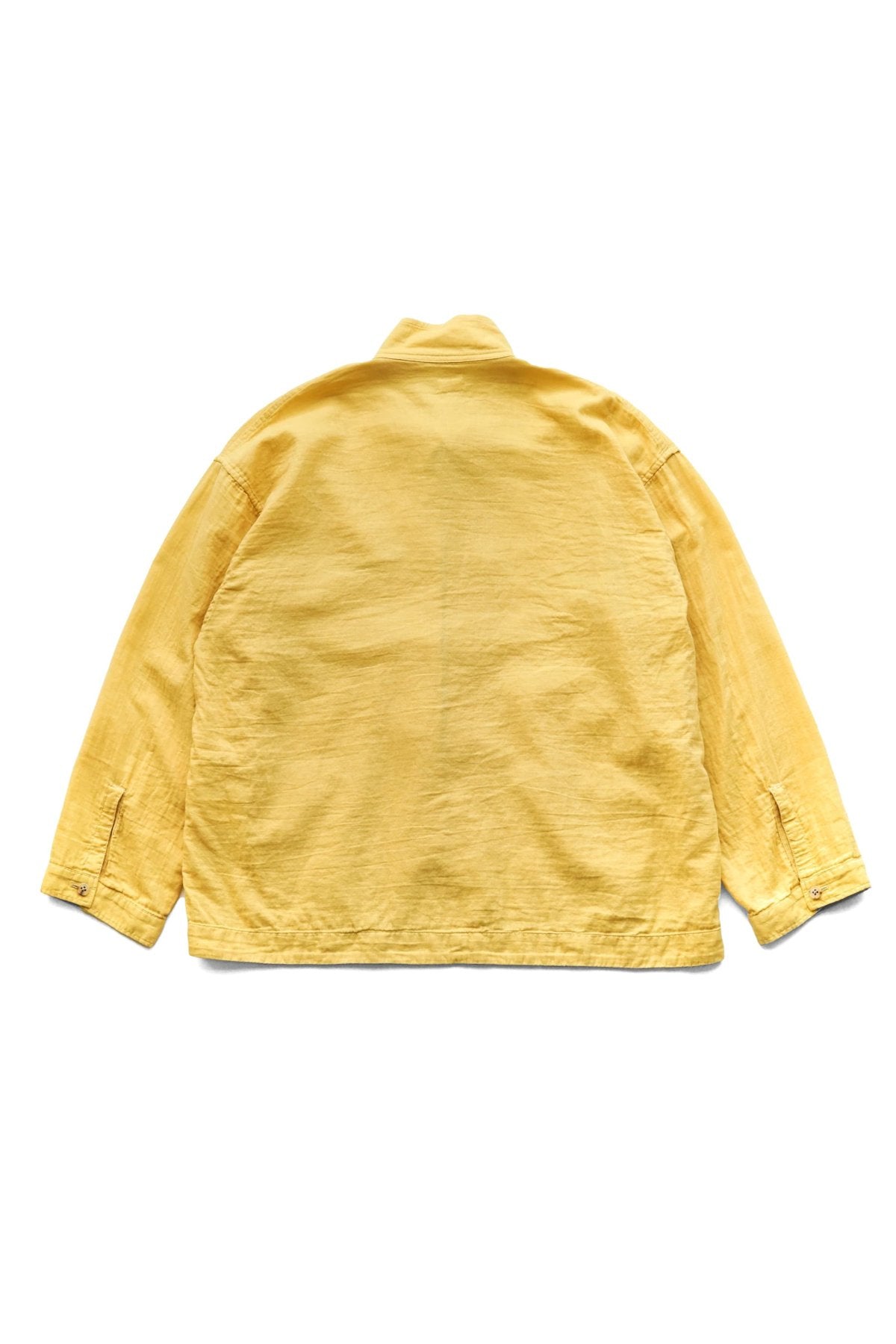 Porter Classic - GAUZE CHINESE JACKET - YELLOW