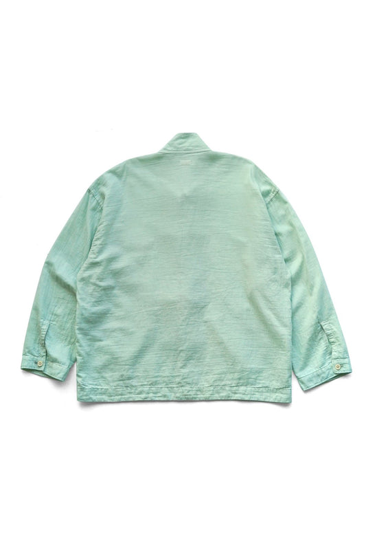 Porter Classic - GAUZE CHINESE JACKET - TURQUOISE