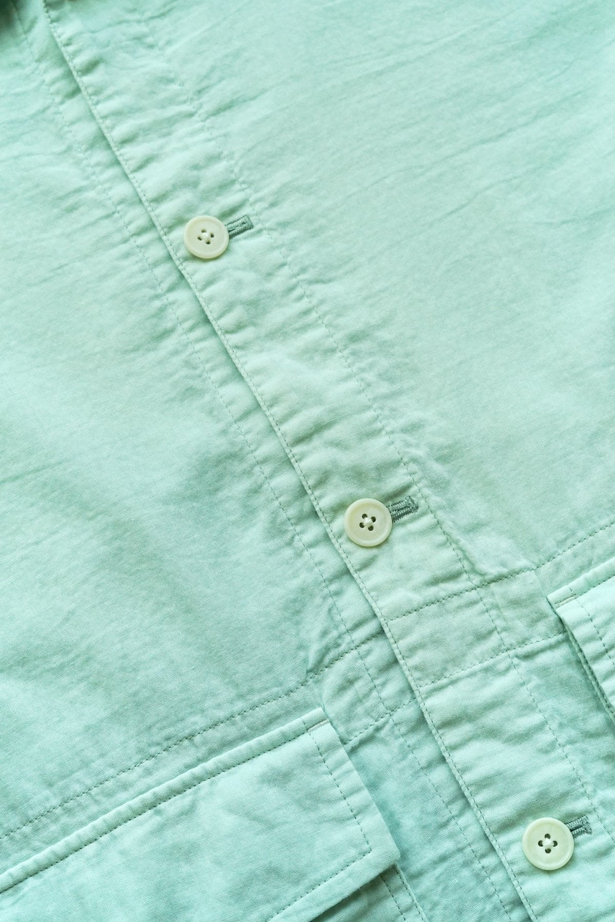 Porter Classic - GAUZE JACKET - TURQUOISE