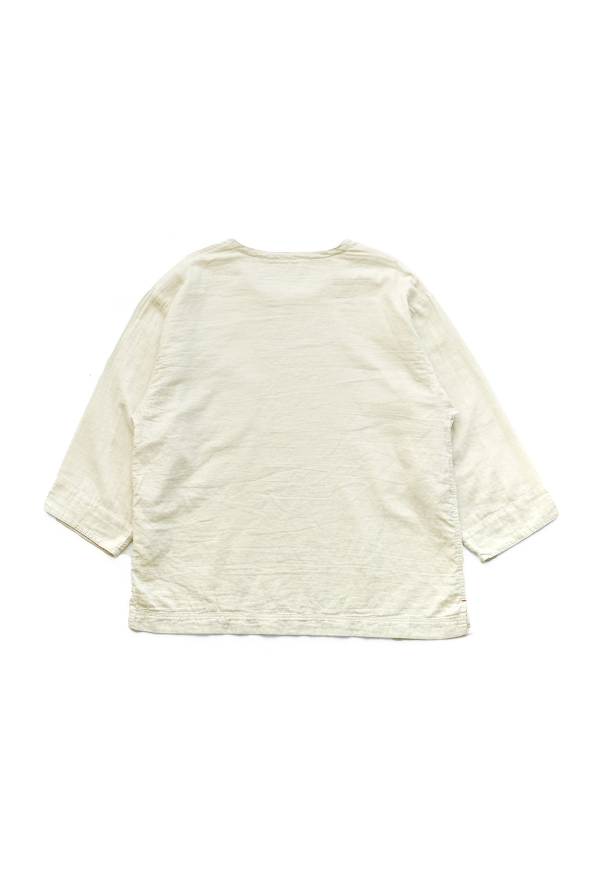 Porter Classic - GAUZE CREWNECK - OFF WHITE