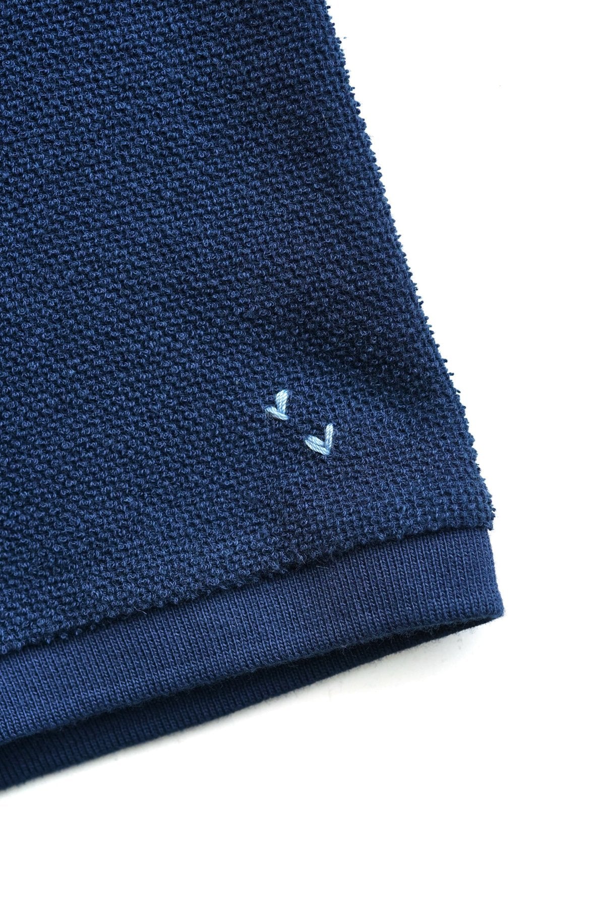 Porter Classic - SUMMER PILE POLO SHIRT - NAVY