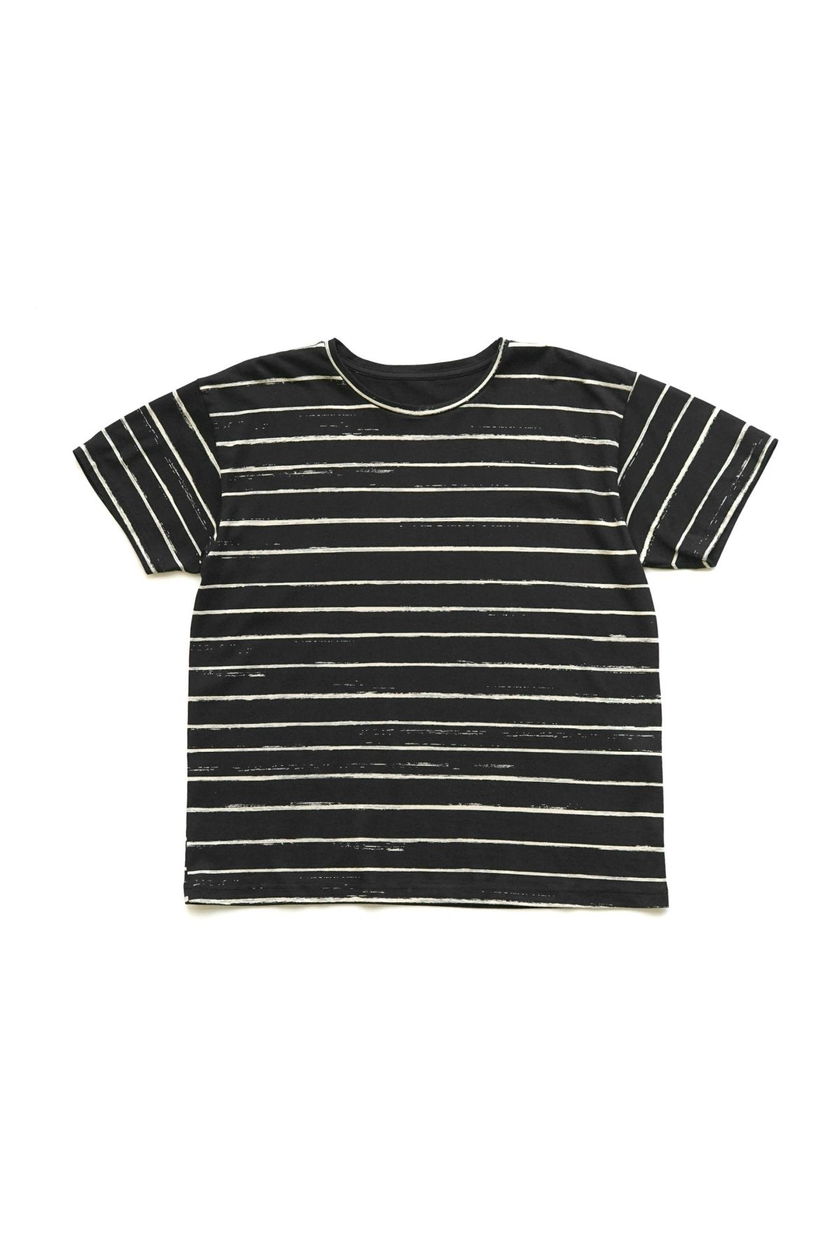 Porter Classic - ARTIST BORDER T-SHIRT - BLACK