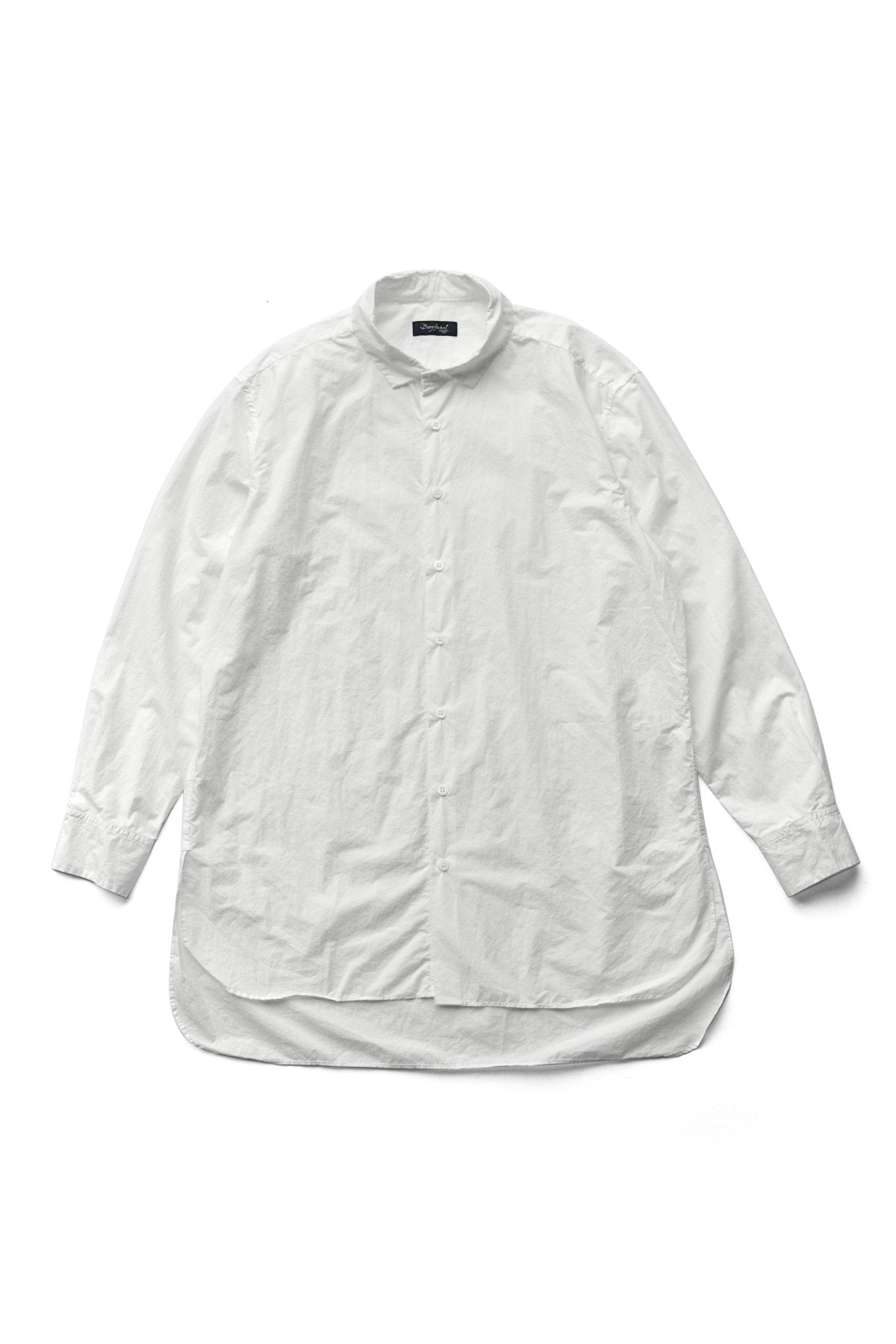 Bergfabel - LONG FARMER SHIRT - WHITE