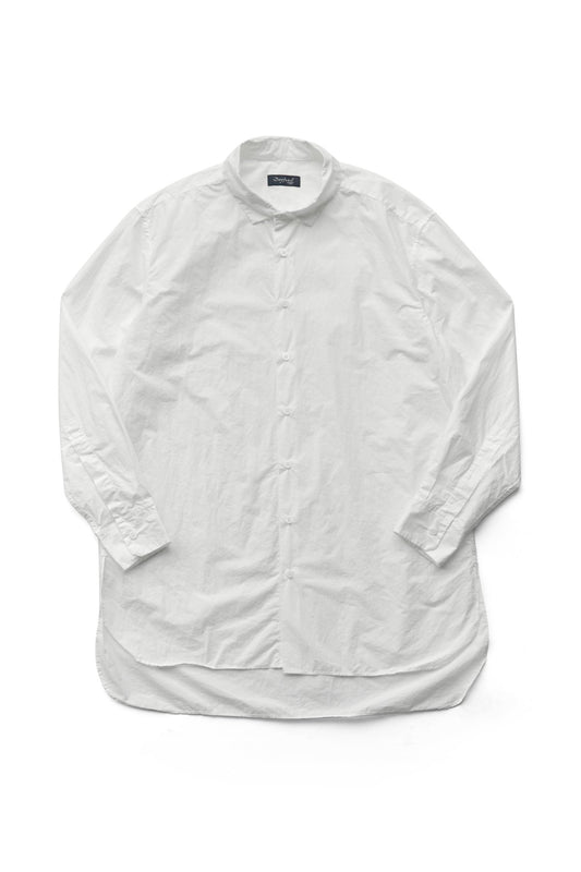 Bergfabel - LONG FARMER SHIRT - WHITE