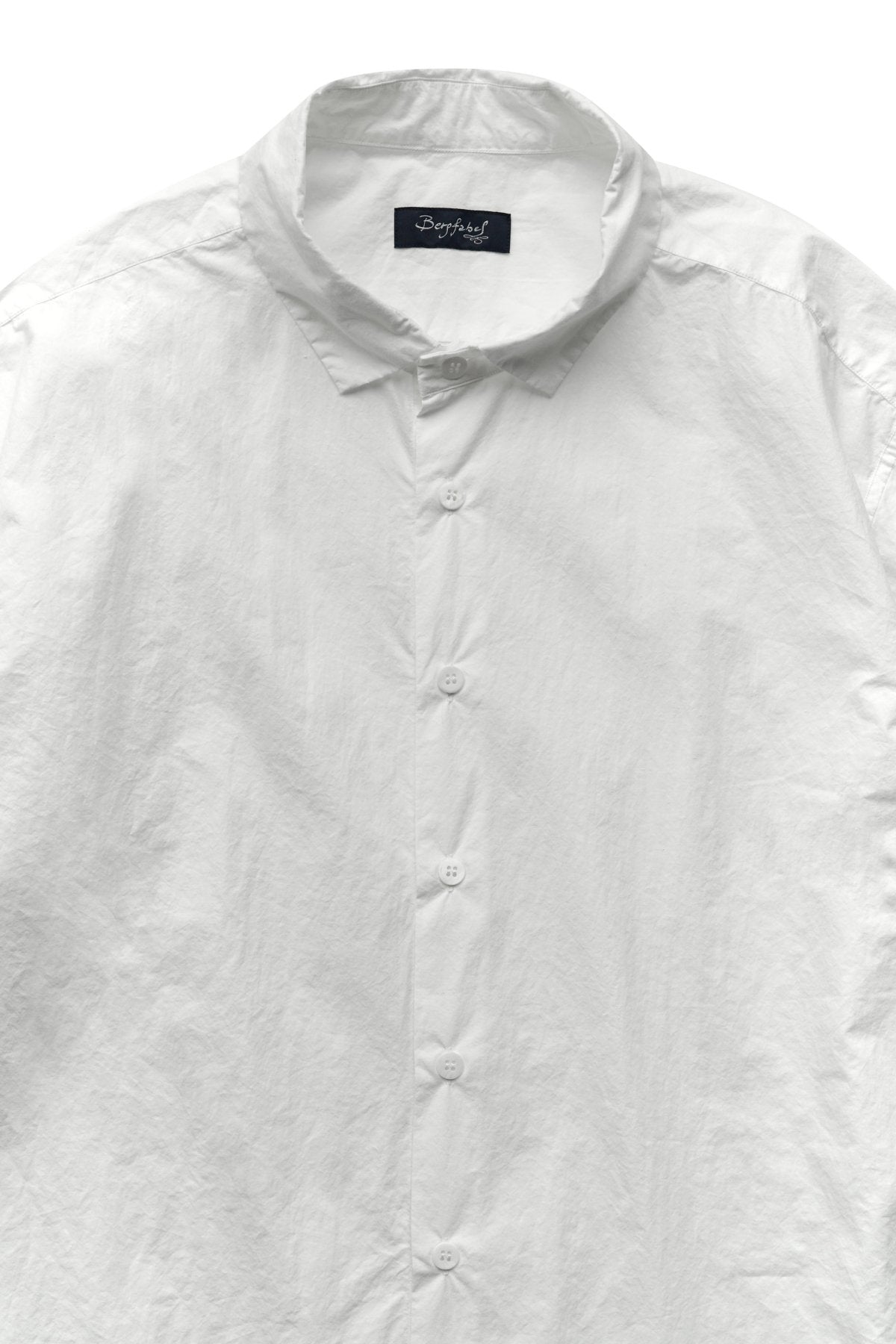 Bergfabel - LONG FARMER SHIRT - WHITE