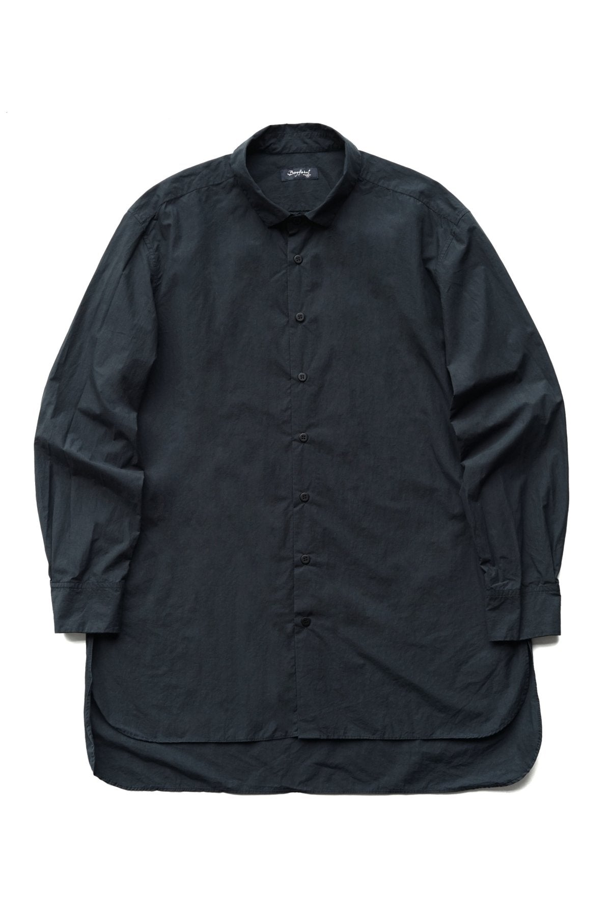 Bergfabel - LONG FARMER SHIRT - NAVY